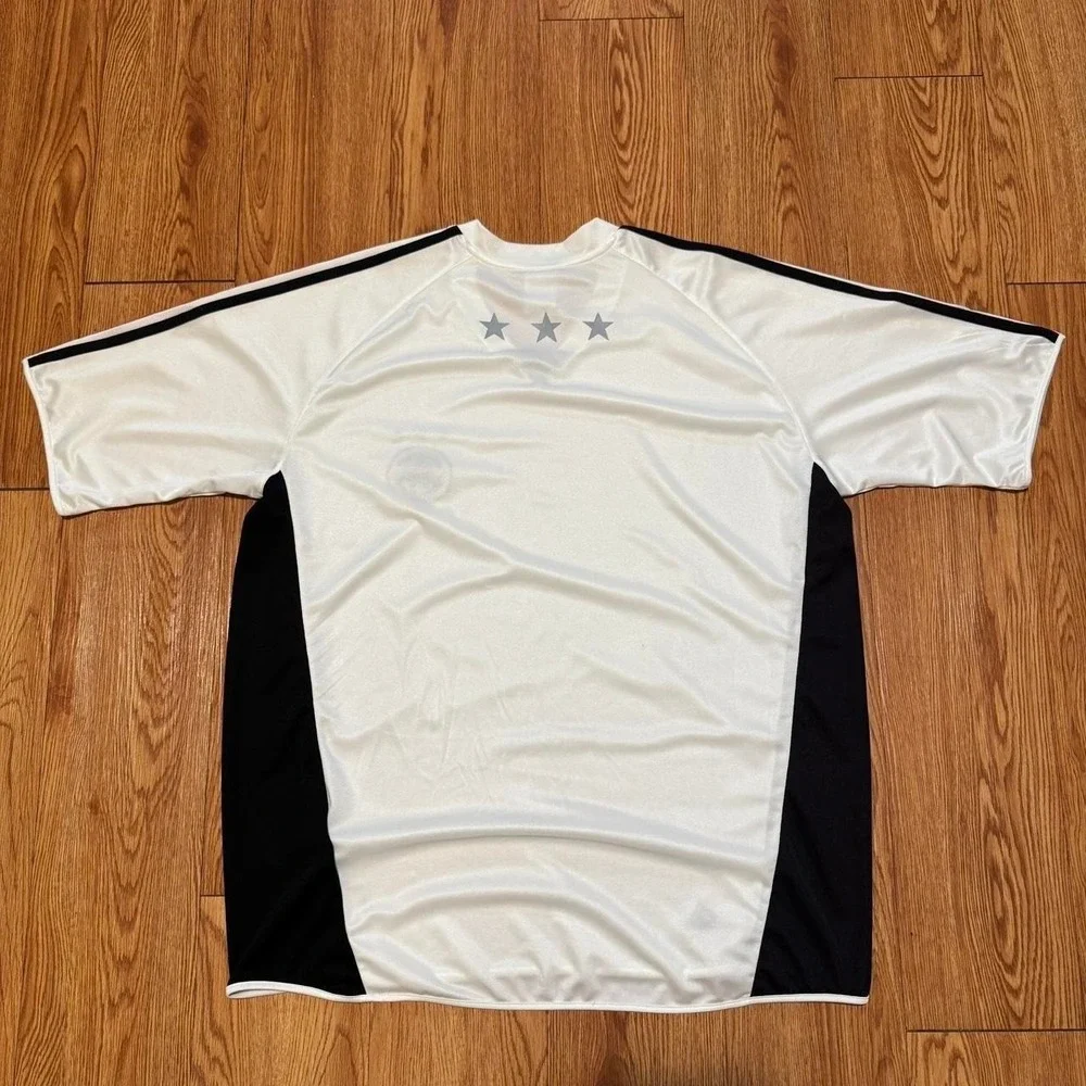 Germany Adidas Men's Jersey Shirt 2006 Training Kit White Size Large